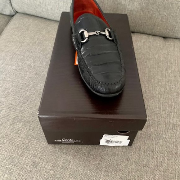 Peter Millar Croc Bit Loafer Crown 